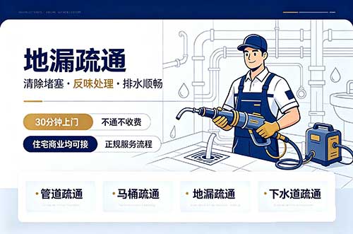 古交地漏疏通