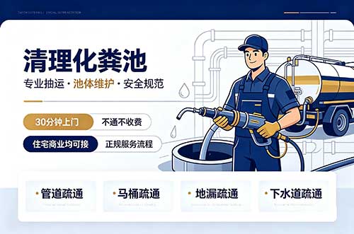 古交清理化粪池